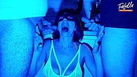 Wife participates in group activity under neon lights, complete episode 4611