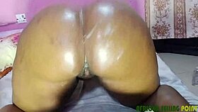 Big Ass Lady Bent Over For Intense Doggy, Her Sweet Pussy And Ass.