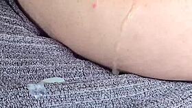 Big Fat Ass BBW Mature Chubby MILF Swallows Huge Cumshots