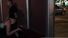 flight attendant valerie white bound in bdsm slave cum domination!