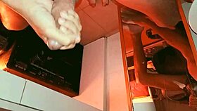 male masturbation after gym with big latino cock leaking