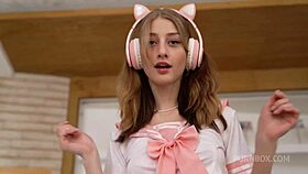 Wet Gang Bang Featuring 19yo Sasha Paige In Anal And Double Penetration