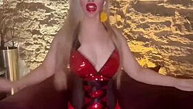 blonde singer goddess controls you with her findom domination vibes