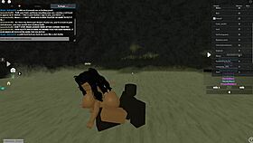 I feel so horny watching roblox porn with big black cocks and rough sex