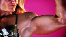 brigita brezovac's buffed muscular workout beauty shines