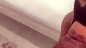 delicioxass masked blowjob ebony delight