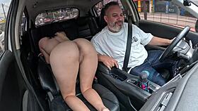 Beautiful Brazilian Novinha Gives Wet Blowjob In Car On City Streets - Nyx Luar