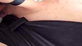 Gorgeous Trans GF Dildos Fat Ass And Cums