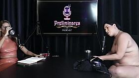 A Gostosa Da Pri Melancia Sensualizing Her Huge Tits And Showing Ass In Preliminaries Podcast With Bia Hot Watch On Sheer Red