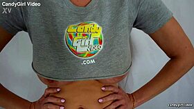 anabelle pync's intimate solo pussy play