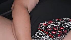 milf gushes wildly on huge dildo