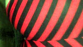 The bbw rides reverse cowgirl on a big black cock