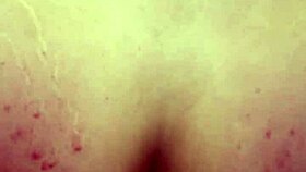 he gives me a strong massage until i relax completely and finishes on my back