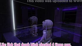 Cheating boyfriend gets revenge blowjob from cute friend 😈