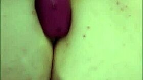 i was masturbating all wet with big natural tits and sexy vibrator fetish