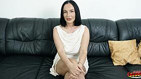 german curvy cougar christin demel pick up for no condom casting fuck