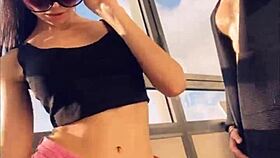 Pornstar Sasha Rose Performs Seductive Striptease Dance