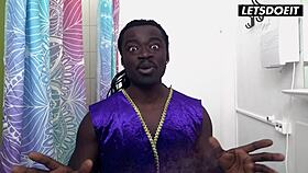 naughty bbc geenie wants a piece of that girl - letsdoeit