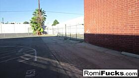 Romi Rain and Dani Daniels heat up black-light lesbian pussy play