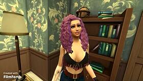 interracial cuckold babe workouts hard in gym