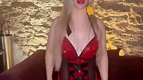 blonde singer goddess controls you with her findom domination vibes