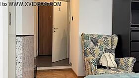 I Dropped The Towel In Front Of The Delivery Man