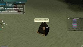 I feel so horny watching roblox porn with big black cocks and rough sex