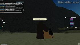 I feel so horny watching roblox porn with big black cocks and rough sex
