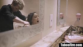 Slutty Brunette Bride Cheats On Husband With Waiter In Hardcore Fucking