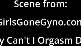 Patient moans wildly as nurse Jackie Banes hits her with the Hitachi vibrator backstage