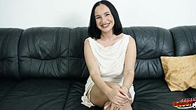 german curvy cougar christin demel pick up for no condom casting fuck