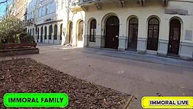 Horny Czech Brunette Taylee Woods Threesome In Budapest