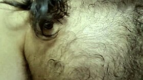 hairy stud flashing his body in public spots