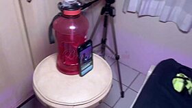 hey my buddy wanted camera tips i taught him we fucked hard got creampie from him n hubby good teacher huh full vid red sheer