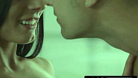 gorgeous babe rides cock moaning erotically