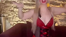 blonde singer goddess controls you with her findom domination vibes