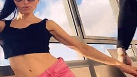 Pornstar Sasha Rose Performs Seductive Striptease Dance