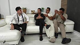 Gangbang Anal BBW Spanish Beautiful Blonde Gets Roughly Pounded by Huge Cocks