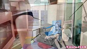 Tattooed Shemale Buttfucks Spex Transsexual?