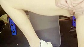 sexy milf, are you fingering yourself in the gym?
