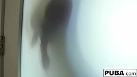 fucking in the bedroom with a busty blonde babe