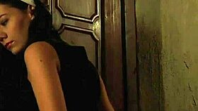 naked lesbian slave, take madame's strapon deep. sensual domination pussy lick till orgasm!