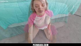 Strict Man Orders Petite Girl For Discipline In Room - Pervdad