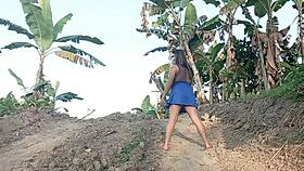 Jungle Student Milf's Hotel Monster Cock Feast