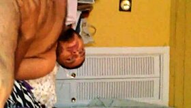 I love watching this asian beauty riding a fat dick latino