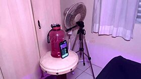 hey my buddy wanted camera tips i taught him we fucked hard got creampie from him n hubby good teacher huh full vid red sheer