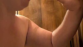 bbw gags pukes deep on monster dildo