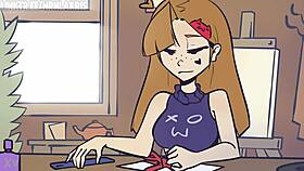 A girl fucks her boyfriend lakrishub hard