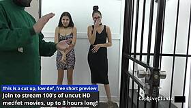 strangers angel santana and aria nicole nurses moan in pov hospital backstage