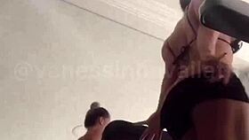 Vanessinha Vailatti Works Out Naked